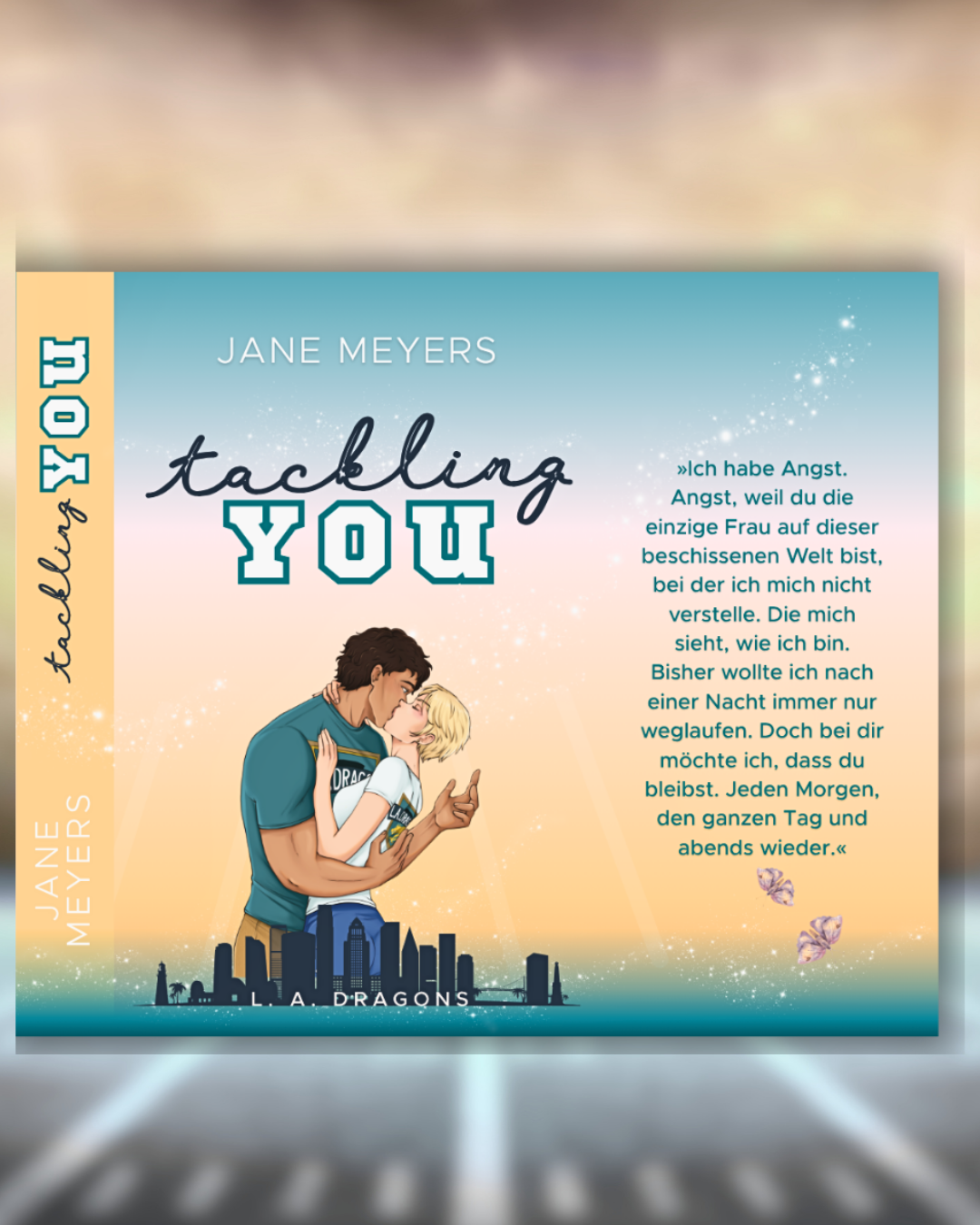 Vorderseite Umschlag mit Klappe tackling YOU Jane Meyers